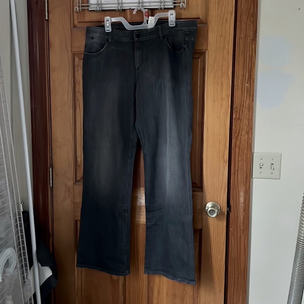 NWT talbots sig boot dark grey jeans size 20.